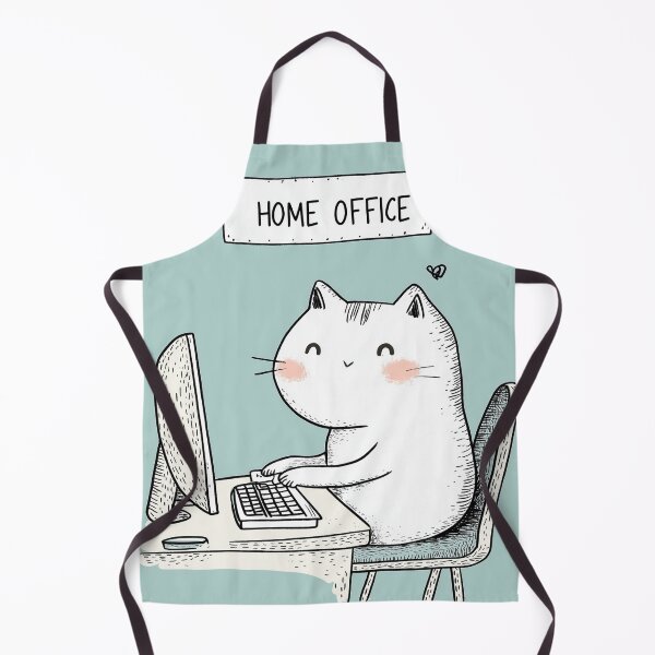 Item preview, Home Office Cat designed and sold by Rtymer.