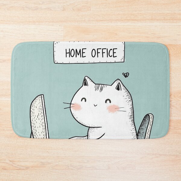 Item preview, Home Office Cat designed and sold by Rtymer.