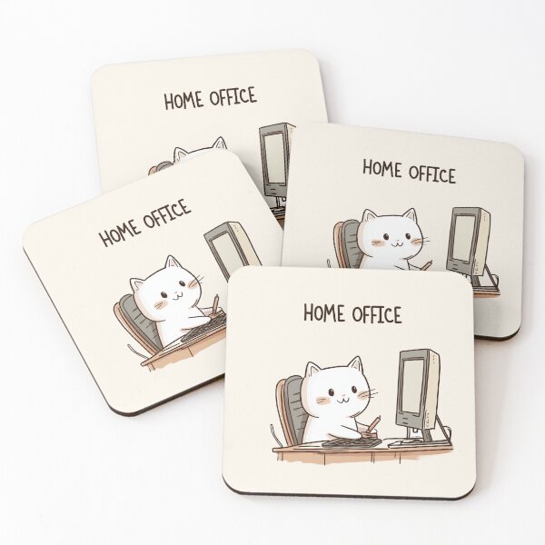 Item preview, Home Office Cat designed and sold by Rtymer.