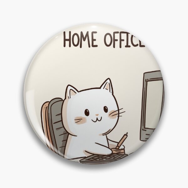 Item preview, Home Office Cat designed and sold by Rtymer.