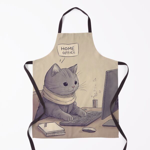 Item preview, Home Office Cat designed and sold by Rtymer.
