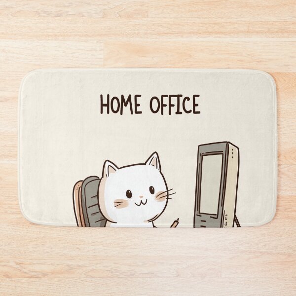 Item preview, Home Office Cat designed and sold by Rtymer.