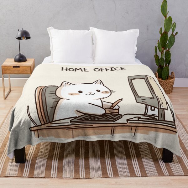 Item preview, Home Office Cat designed and sold by Rtymer.