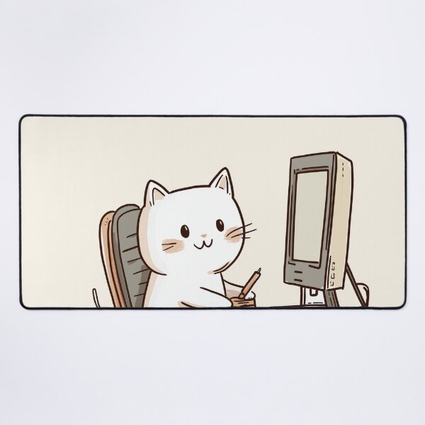 Item preview, Home Office Cat designed and sold by Rtymer.
