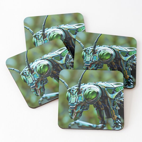 Item preview, Mantis religiosa insecto mecánico designed and sold by Peter Kraaibeek | Generative Designs and Car Art.