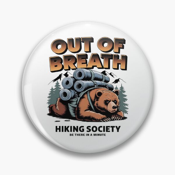 Item preview, Out of breath - Hiking is my therapy - Hiking - Wanderlust - Wander often - Wander always designed and sold by JansenGS.