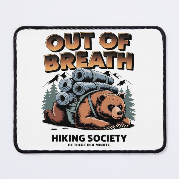Item preview, Out of breath - Hiking is my therapy - Hiking - Wanderlust - Wander often - Wander always designed and sold by JansenGS.