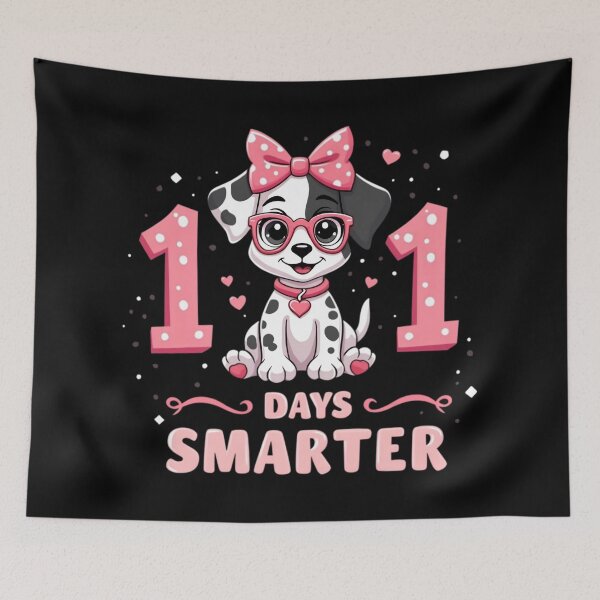 Item preview, 100 Days of School Dalmatian Dog Fun Kid-Friendly Design designed and sold by Mryoussefwac.