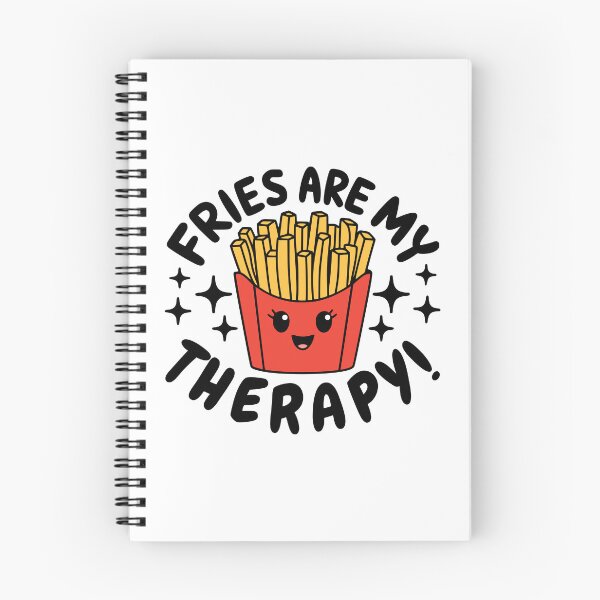Item preview, Fries Are My Therapy! Funny Food Puns designed and sold by PMCreative.