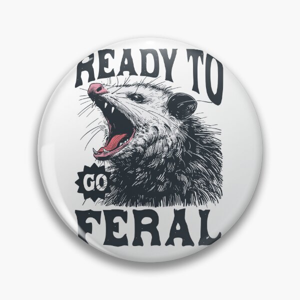 Item preview, Ready to Go Feral Retro Vintage Tee designed and sold by TomorrowsRegret.