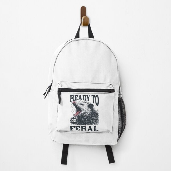 Item preview, Ready to Go Feral Retro Vintage Tee designed and sold by TomorrowsRegret.
