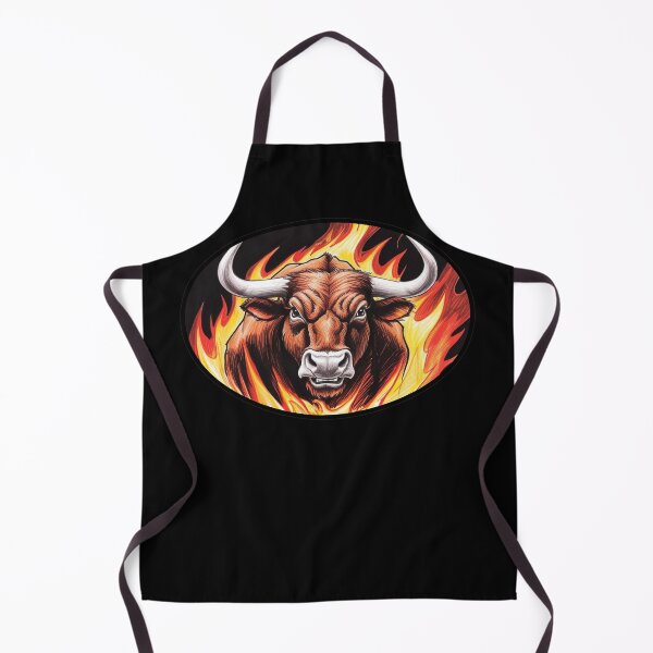 Item preview, Copy of Bull Fire Fiery Bull Flames Boss designed and sold by Design_Your_Day.