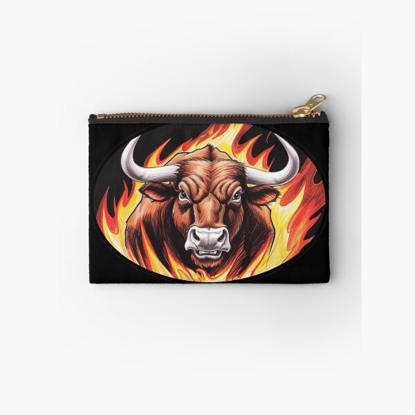 Item preview, Copy of Bull Fire Fiery Bull Flames Boss designed and sold by Design_Your_Day.