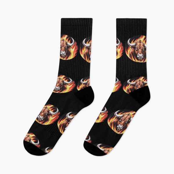 Item preview, Copy of Bull Fire Fiery Bull Flames Boss designed and sold by Design_Your_Day.