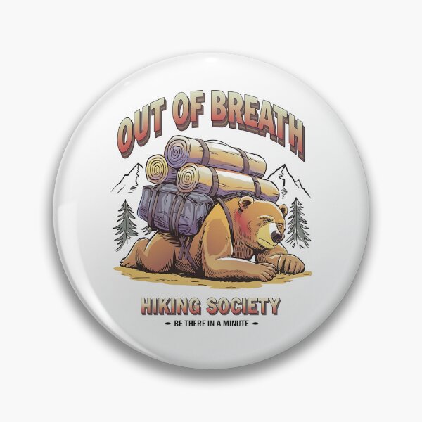 Item preview, Out of breath - Hiking is my therapy - Hiking - Wanderlust - Wander often - Wander always designed and sold by JansenGS.