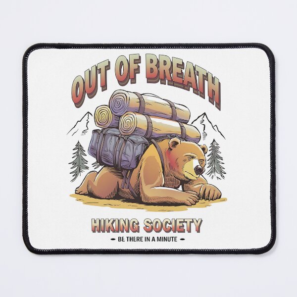 Item preview, Out of breath - Hiking is my therapy - Hiking - Wanderlust - Wander often - Wander always designed and sold by JansenGS.
