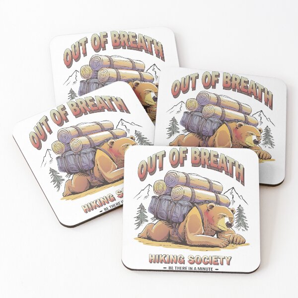 Item preview, Out of breath - Hiking is my therapy - Hiking - Wanderlust - Wander often - Wander always designed and sold by JansenGS.