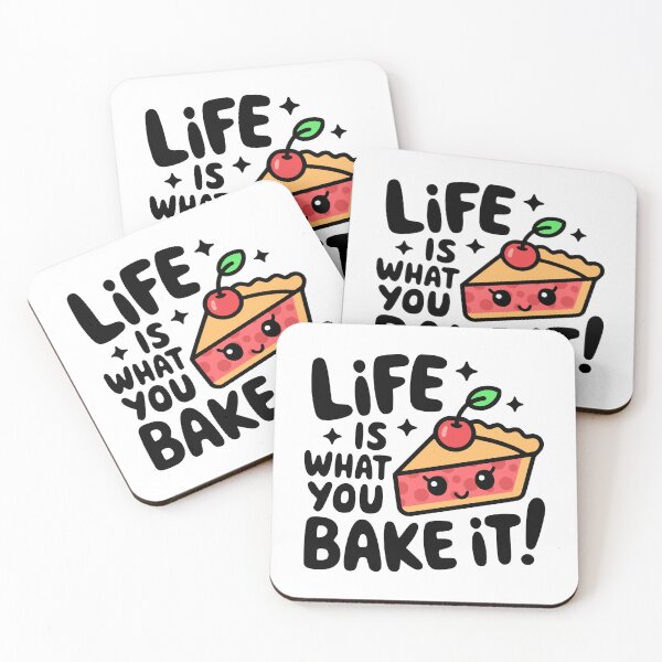 Item preview, Life Is What You Bake It! Funny Pie Baking Puns designed and sold by PMCreative.