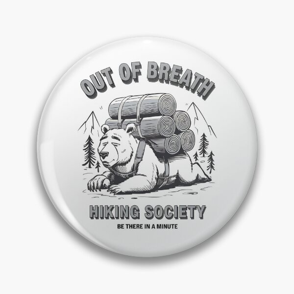 Item preview, Out of breath - Hiking is my therapy - Hiking - Wanderlust - Wander often - Wander always designed and sold by JansenGS.