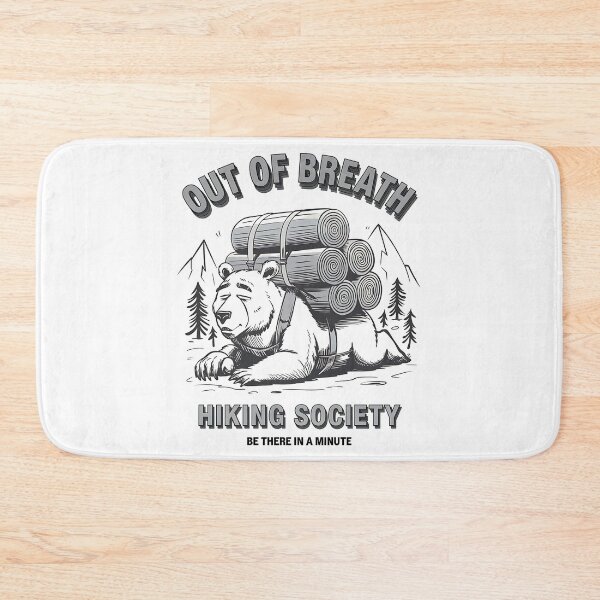 Item preview, Out of breath - Hiking is my therapy - Hiking - Wanderlust - Wander often - Wander always designed and sold by JansenGS.
