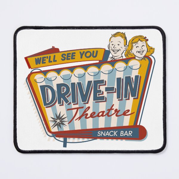 Item preview, Vintage Americana Drive-In designed and sold by Angry Swan Designs.