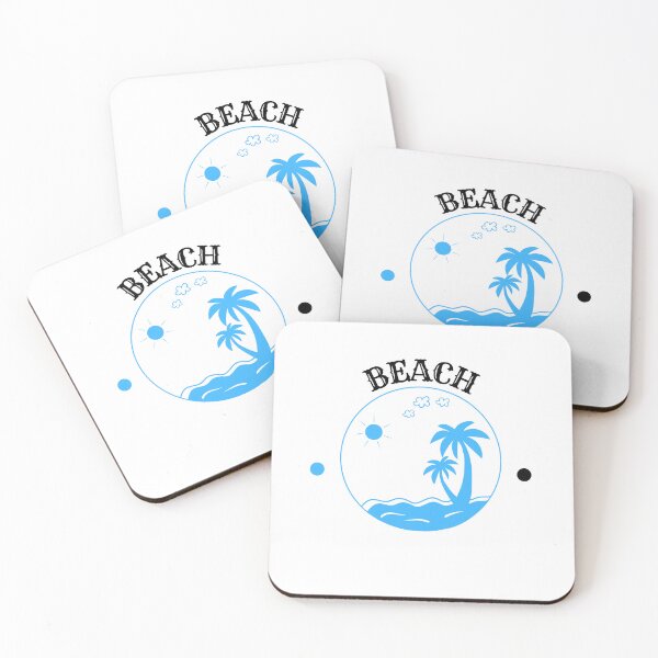 Item preview, blue beach designed and sold by UniqueByMarko.