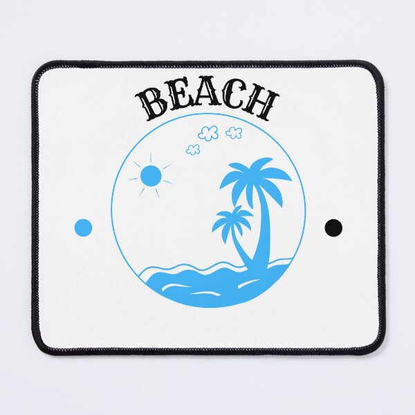 Item preview, blue beach designed and sold by UniqueByMarko.