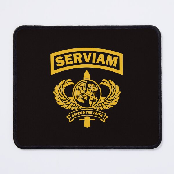 Item preview, Serviam (design not suitable for white backgrounds) designed and sold by Loreto Studio.