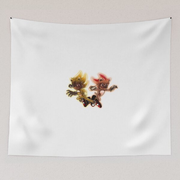 Item preview, Super Sonic and Super Shadow designed and sold by easyskweezyshop.