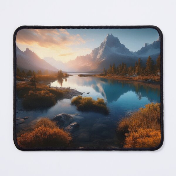 Item preview, Sunset Over the Mountains designed and sold by MaciejCraft.