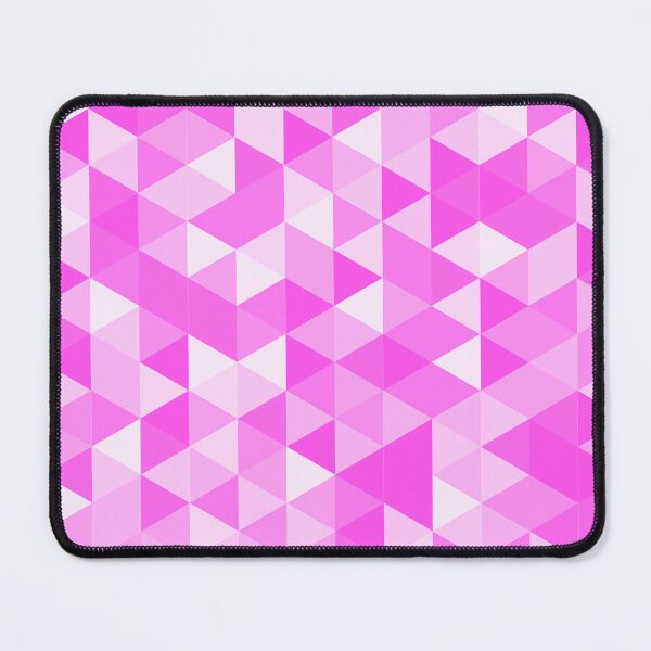 Item preview, Pink Geometric Triangle Pattern with Bright Abstract Design and Pastel Accents designed and sold by ploen kongsuwan.