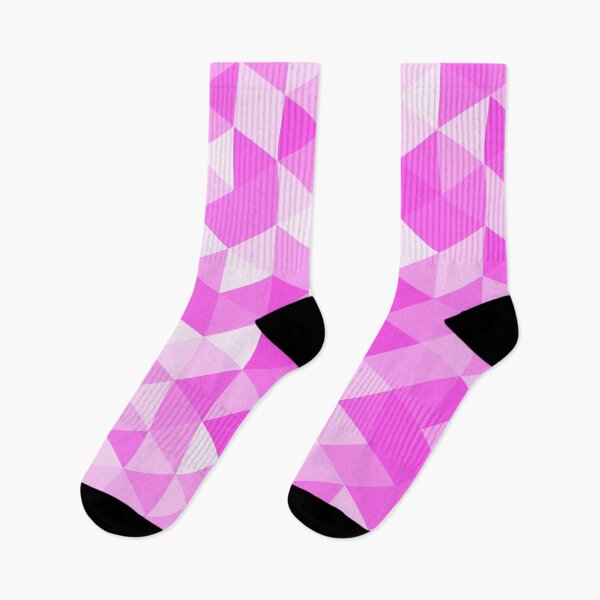 Item preview, Pink Geometric Triangle Pattern with Bright Abstract Design and Pastel Accents designed and sold by ploen kongsuwan.