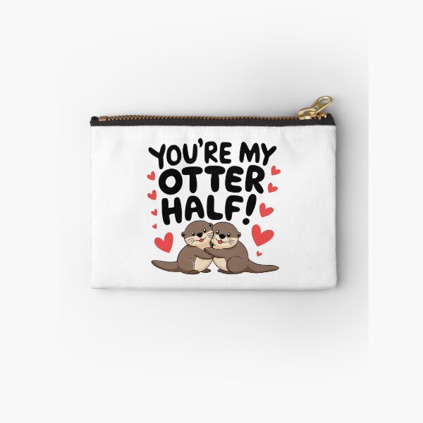 Item preview, You're My Otter Half! Cute Otter Love Puns designed and sold by PMCreative.