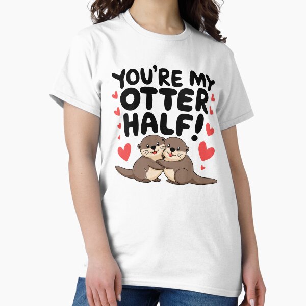 Artikel-Vorschau von Du bist meine Otterhälfte! Niedliche Otterliebe-Wortspiele, designt und verkauft von PMCreative.