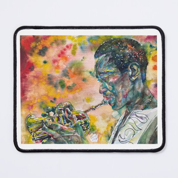 Item preview, DON CHERRY watercolor portrait .1 designed and sold by lautir.