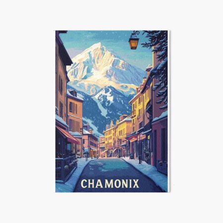 Chamonix Mont Blanc Poster Chamonix Mont Blanc Poster