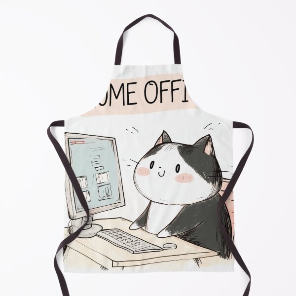 Item preview, Home Office Cat designed and sold by Rtymer.