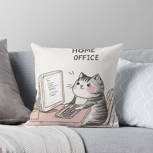 Item preview, Home Office Cat designed and sold by Rtymer.