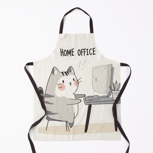 Item preview, Home Office Cat designed and sold by Rtymer.