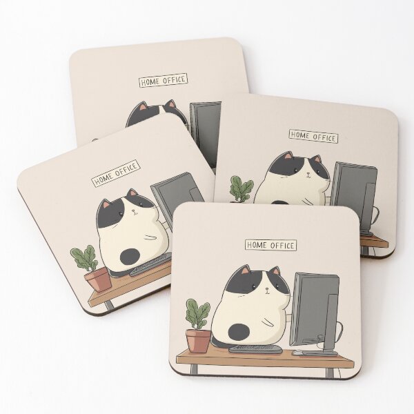 Item preview, Home Office Cat designed and sold by Rtymer.