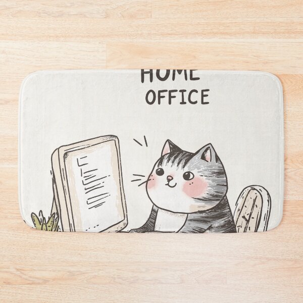 Item preview, Home Office Cat designed and sold by Rtymer.