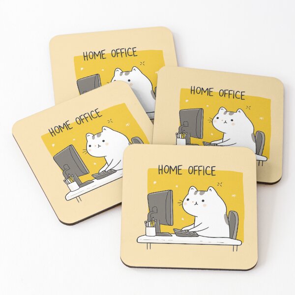 Item preview, Home Office Cat designed and sold by Rtymer.