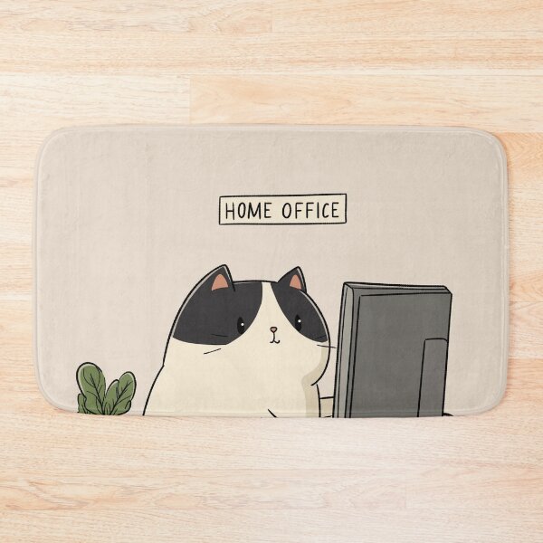 Item preview, Home Office Cat designed and sold by Rtymer.
