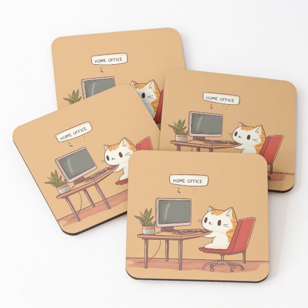 Item preview, Home Office Cat designed and sold by Rtymer.