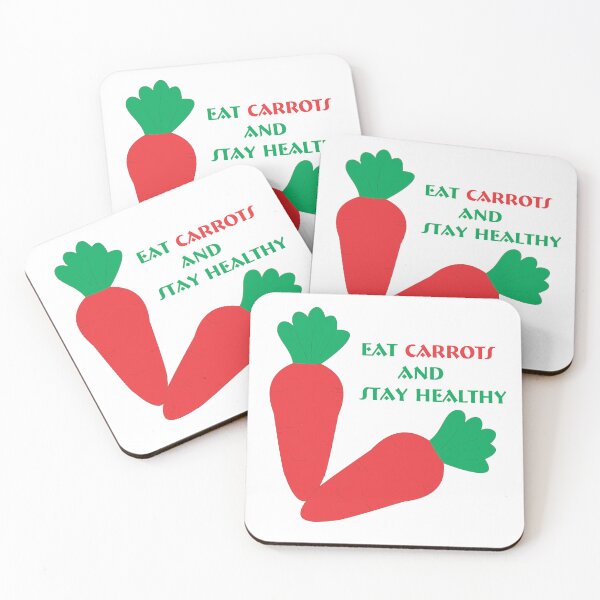 Item preview, EAT CARROT AND STAY HEALTHY designed and sold by CreativePulse10.