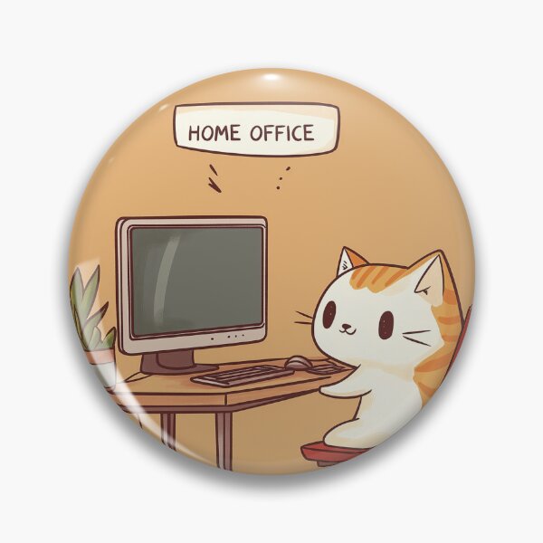 Item preview, Home Office Cat designed and sold by Rtymer.