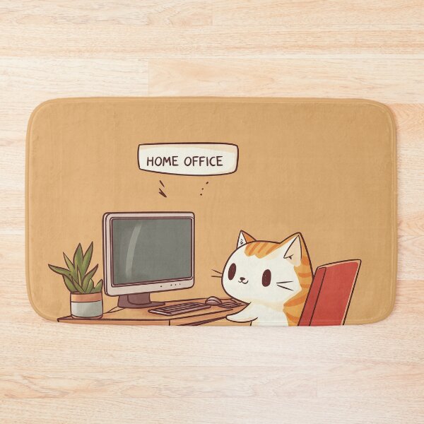 Item preview, Home Office Cat designed and sold by Rtymer.