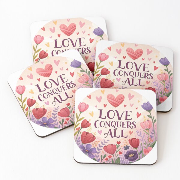 Item preview, Love Conquers All, True Love Wins, Unstoppable Love, Love Is Powerful designed and sold by PixelStoneDesign .