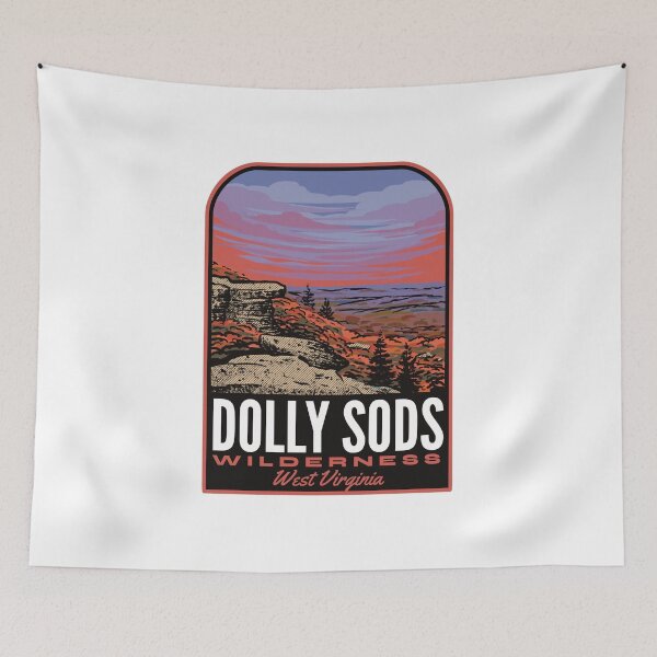 Item preview, Dolly Sods Wilderness West Virginia Retro designed and sold by HalpinDesign.