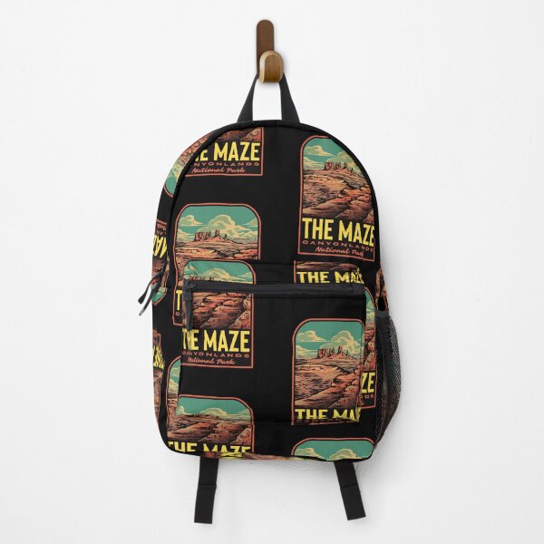 Item preview, The Maze Canyonlands National Park Utah Retro designed and sold by HalpinDesign.